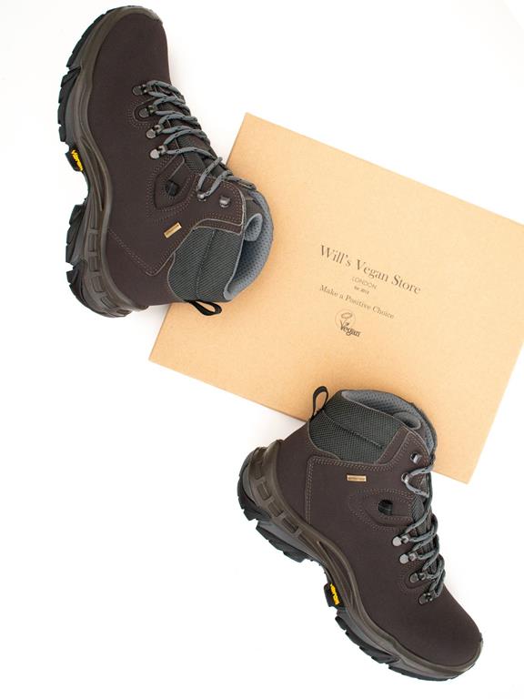 Will's Vegan Store Hiking Boots Waterproof Dark Brown