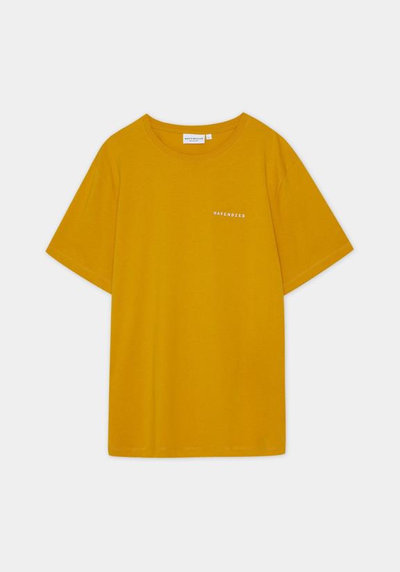 Hafendieb Logo Stick T-Shirt Mosterd