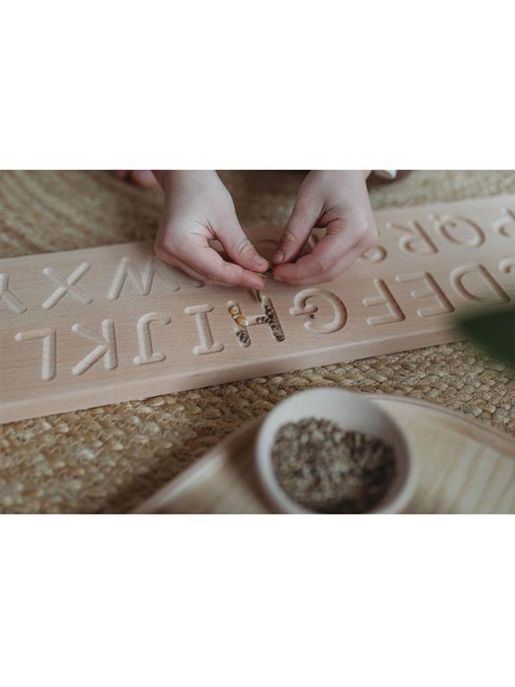 The Little Coach House Kursive Alphabettafel