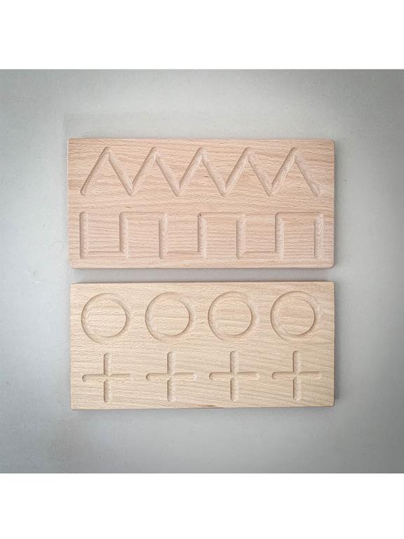 The Little Coach House Prewriting Board Montessori Learning Resource