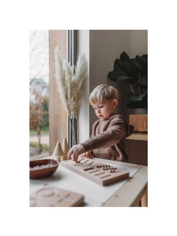 The Little Coach House Prewriting Board Montessori Learning Resource