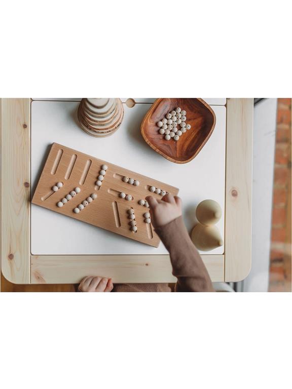 The Little Coach House Prewriting Board Montessori Learning Resource