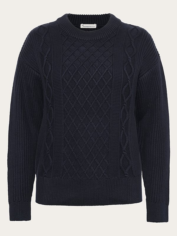 Trui Dames Met Ronde Hals, Night Sky Navy